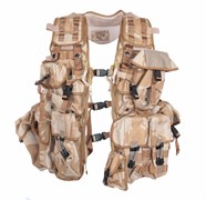 Жилет "MOLLE", с вшитыми подсумками, Б/У